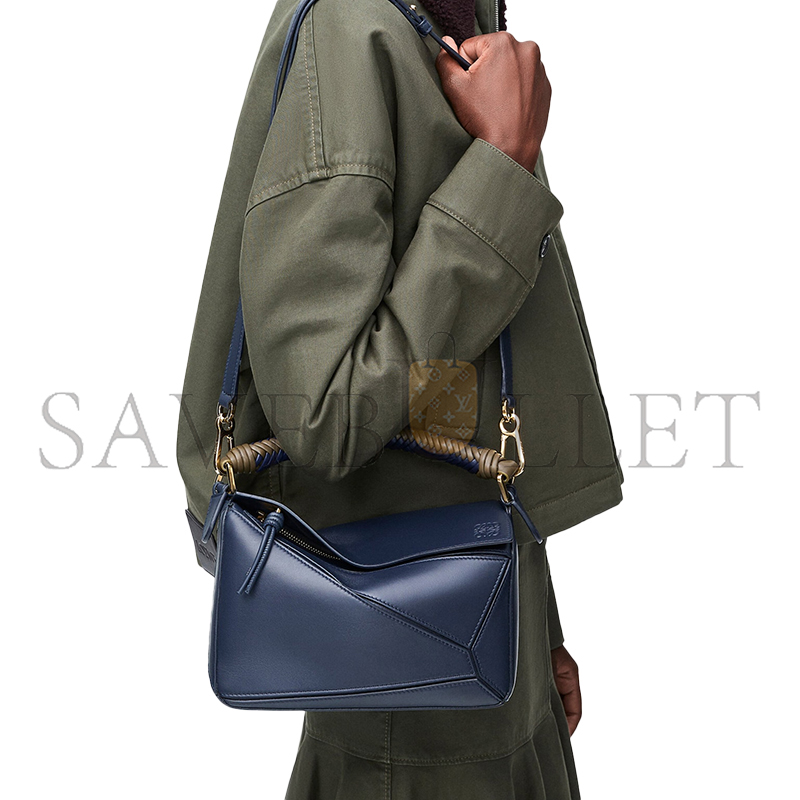 LOEWE SMALL PUZZLE BAG IN SMOOTH CALFSKIN A510S21XAE (24*16.5*10.5cm)